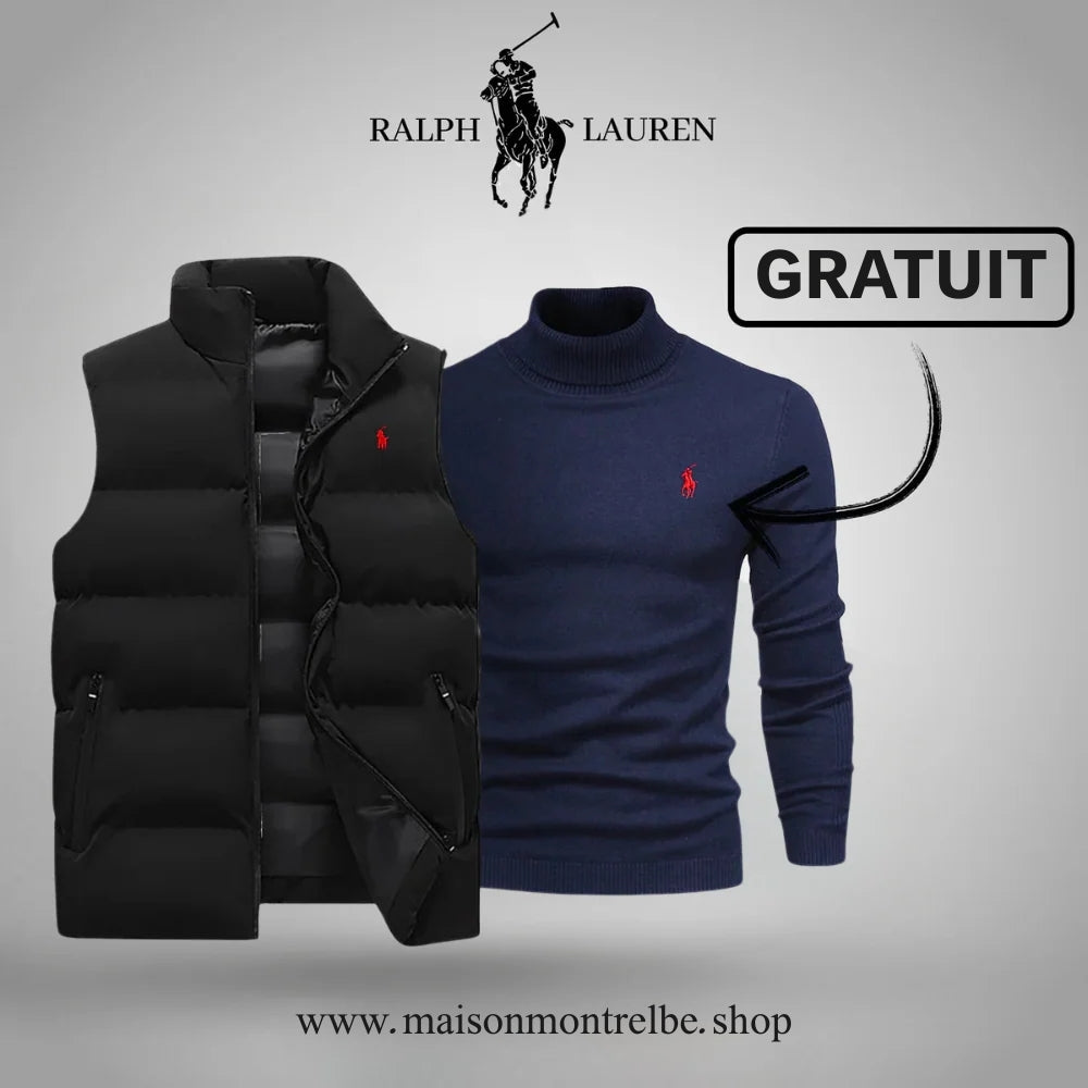 Gilet R&L + Pull offert (Dernière liquidation)
